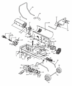 Part Location Diagram of 70-027-0200 Pro Temp Main Pcb Assembly